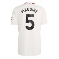 Camisa de time de futebol Manchester United Harry Maguire #5 Replicas 3º Equipamento 2023-24 Manga Curta